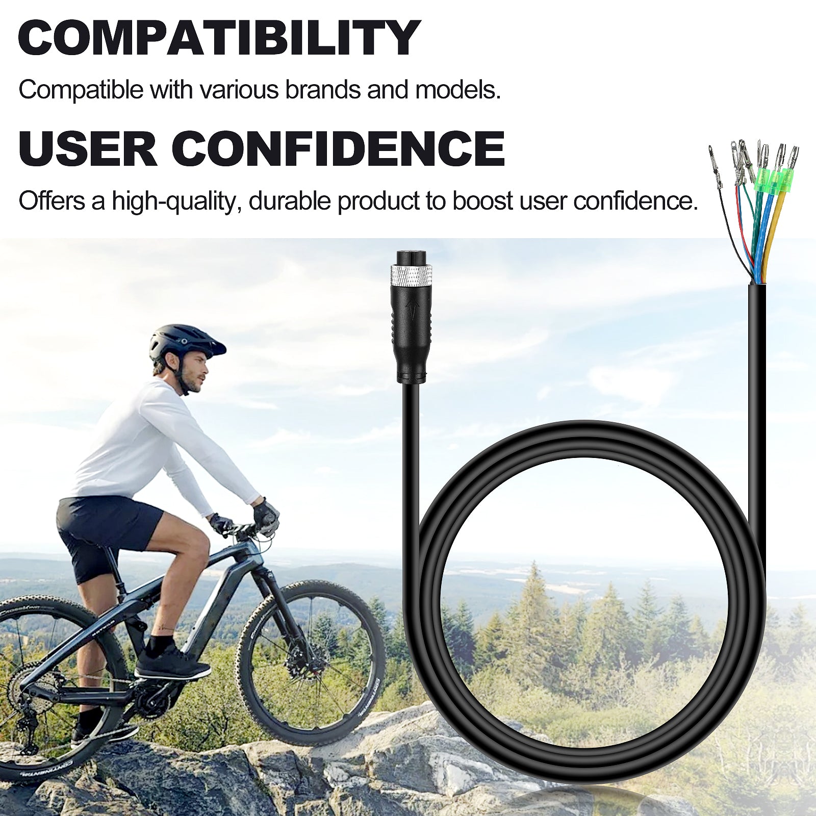 10PIN Hub Motor Extension Cable - Compatibility and user confidence