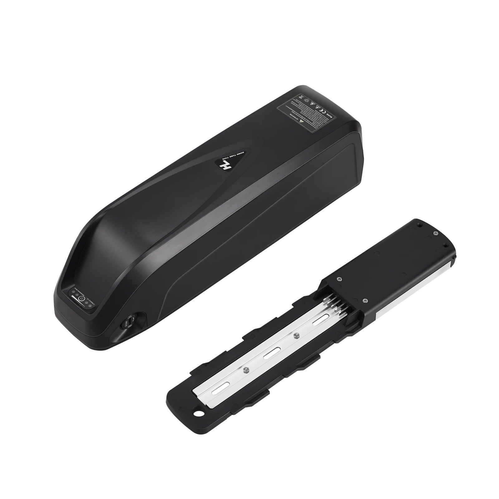 36V Lithium-Ion Down Tube Battery for E-Bikes - Shark Type - Powallon