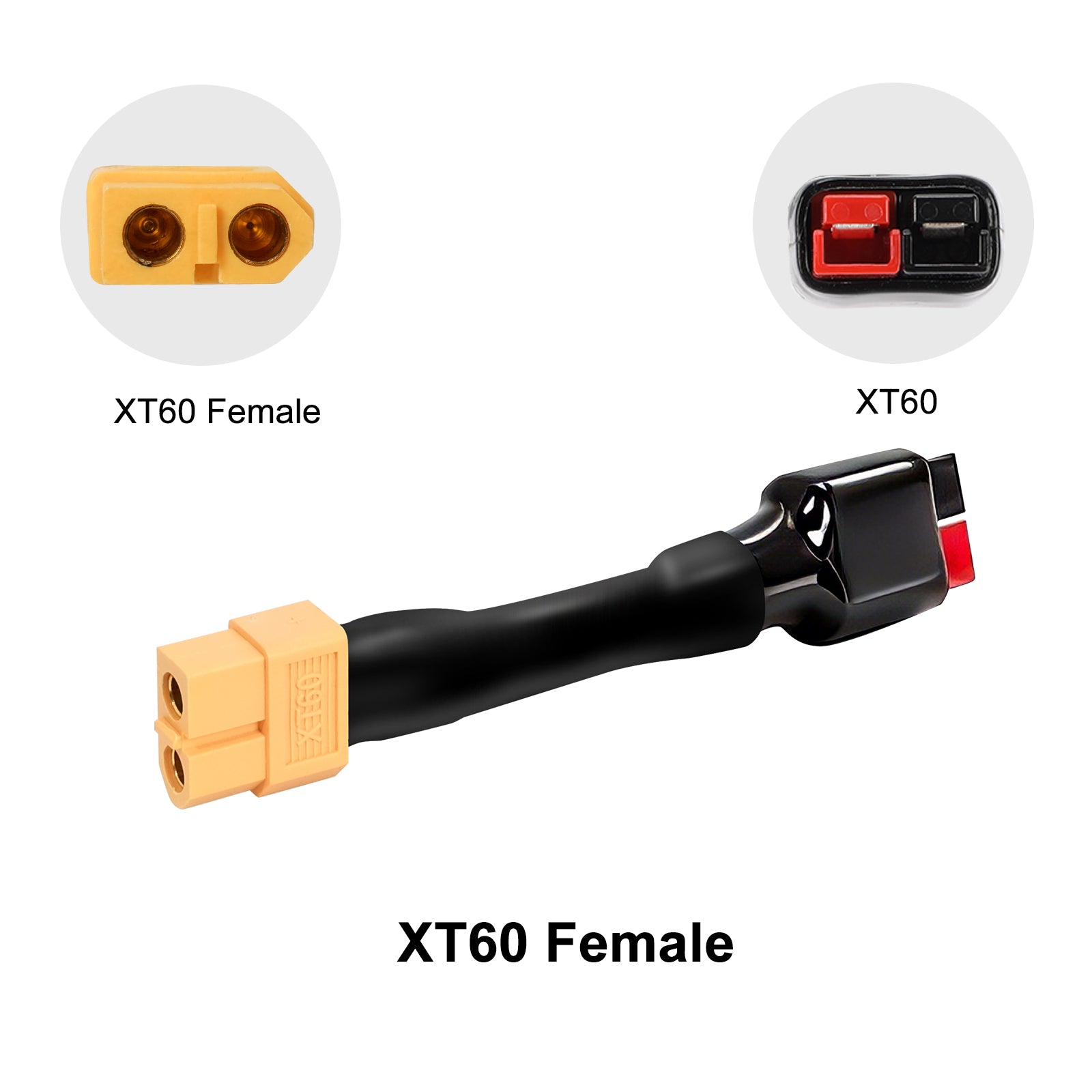 XT60 to Anderson Adapter Cable – Male/Female XT60 to Anderson Plug