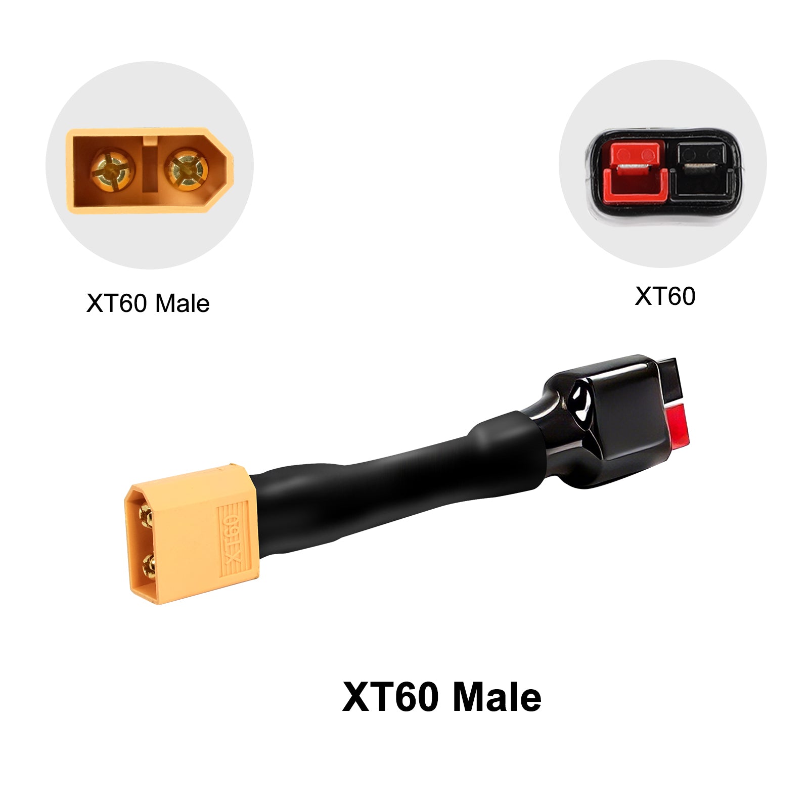 XT60 to Anderson Adapter Cable – Male/Female XT60 to Anderson Plug