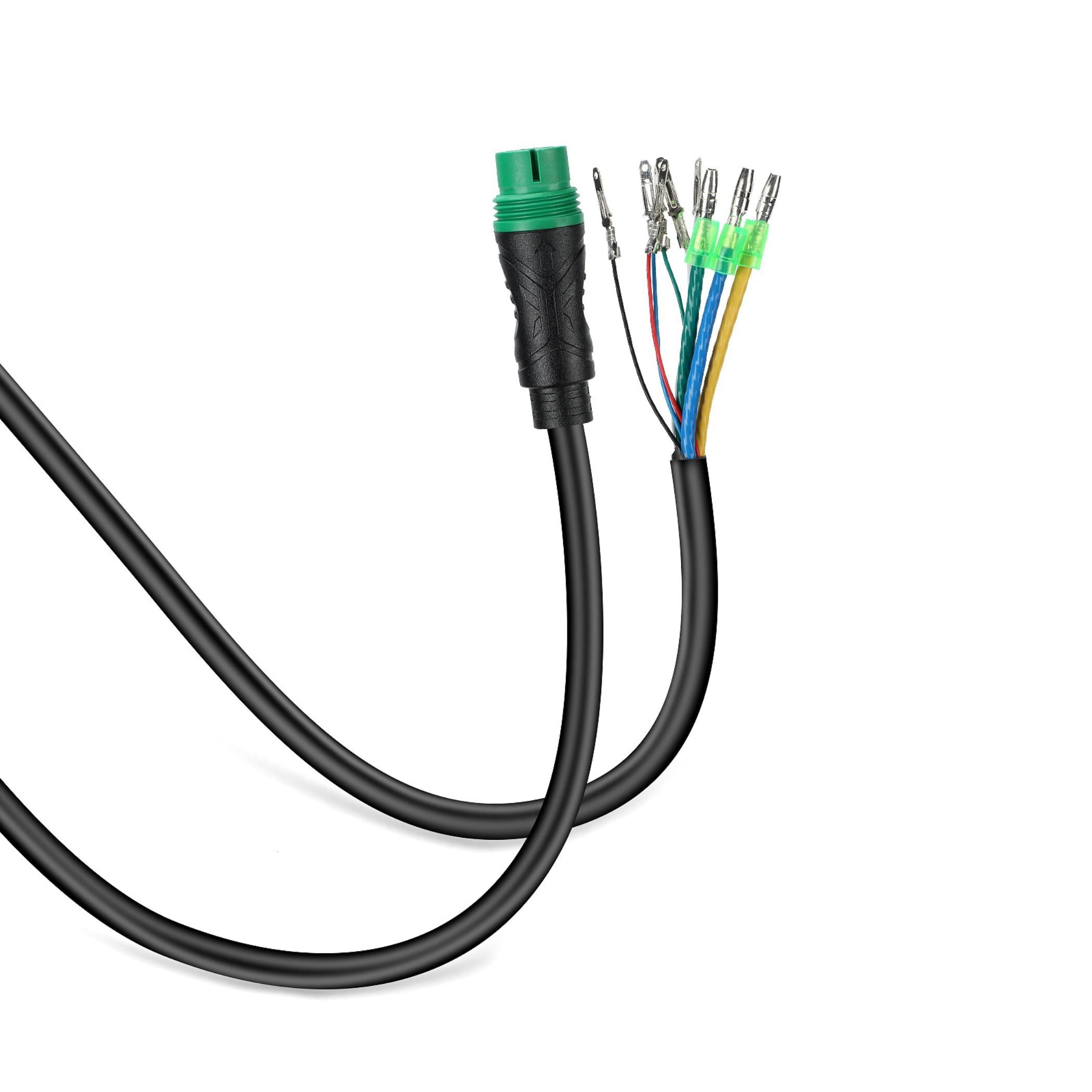 L1120 11-pin hub motor extension cable, female end only waterproof plug