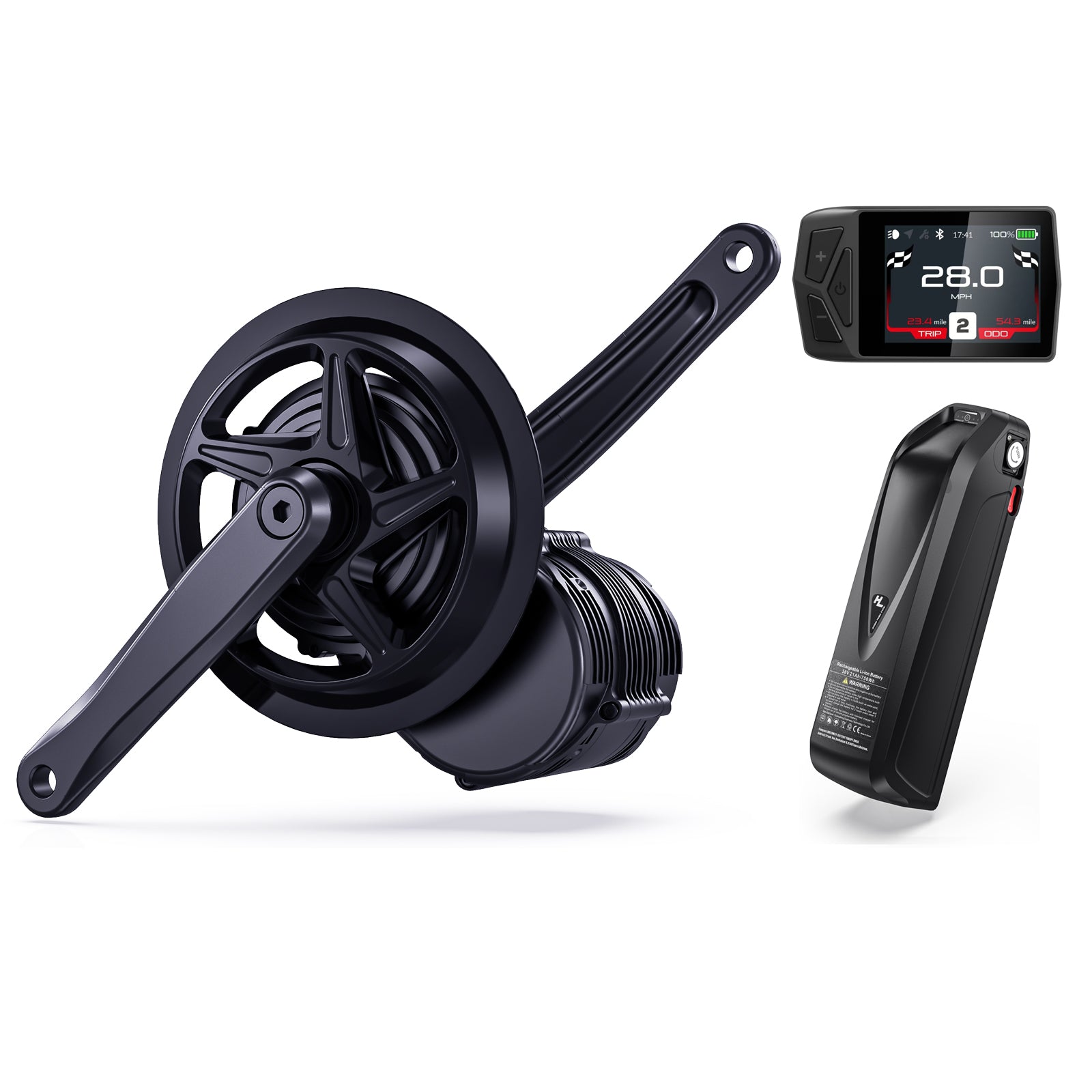 TONGSHENG TSDZ8 750W Mid Drive EBIKE Kit - Powallon