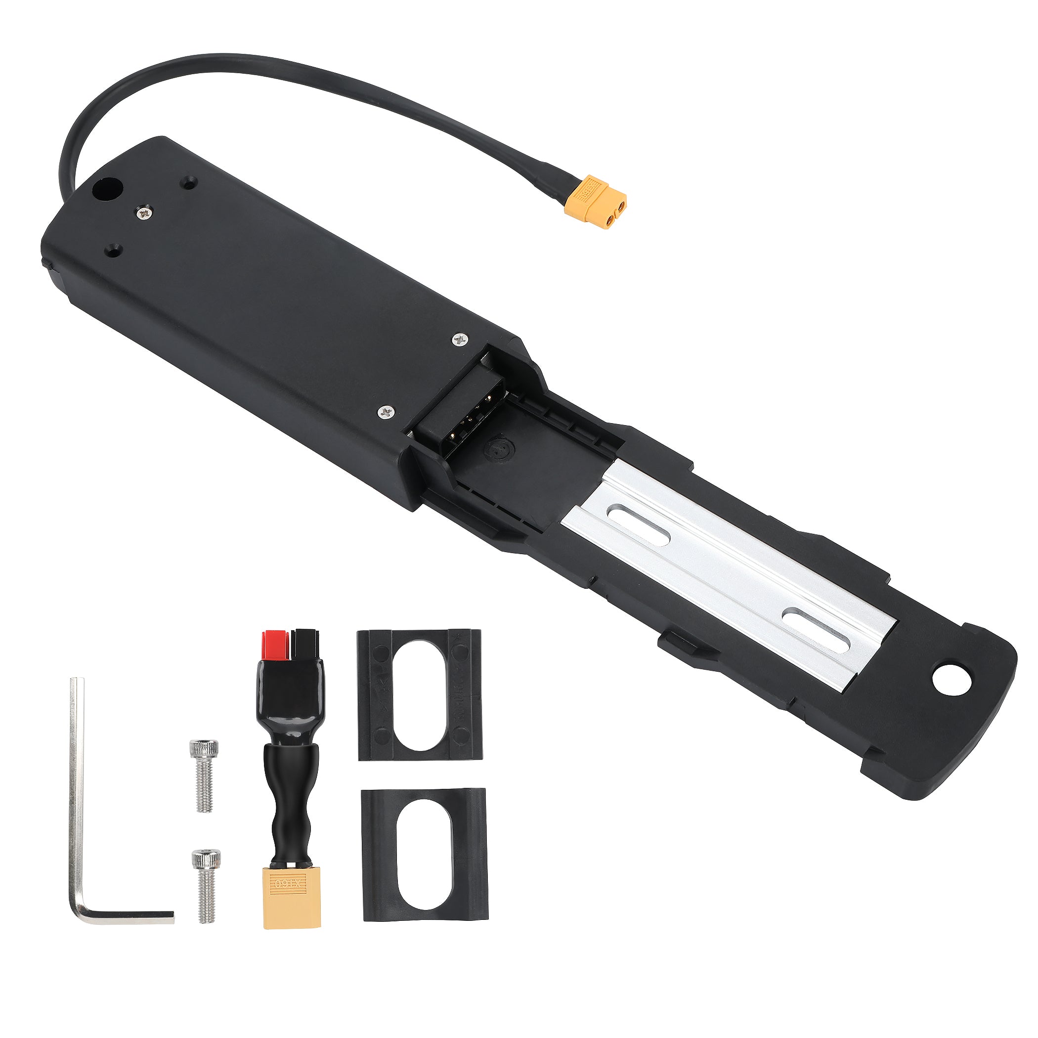 Hailong Battery Holder Base with 5-Pin Round Plug and XT60 Port