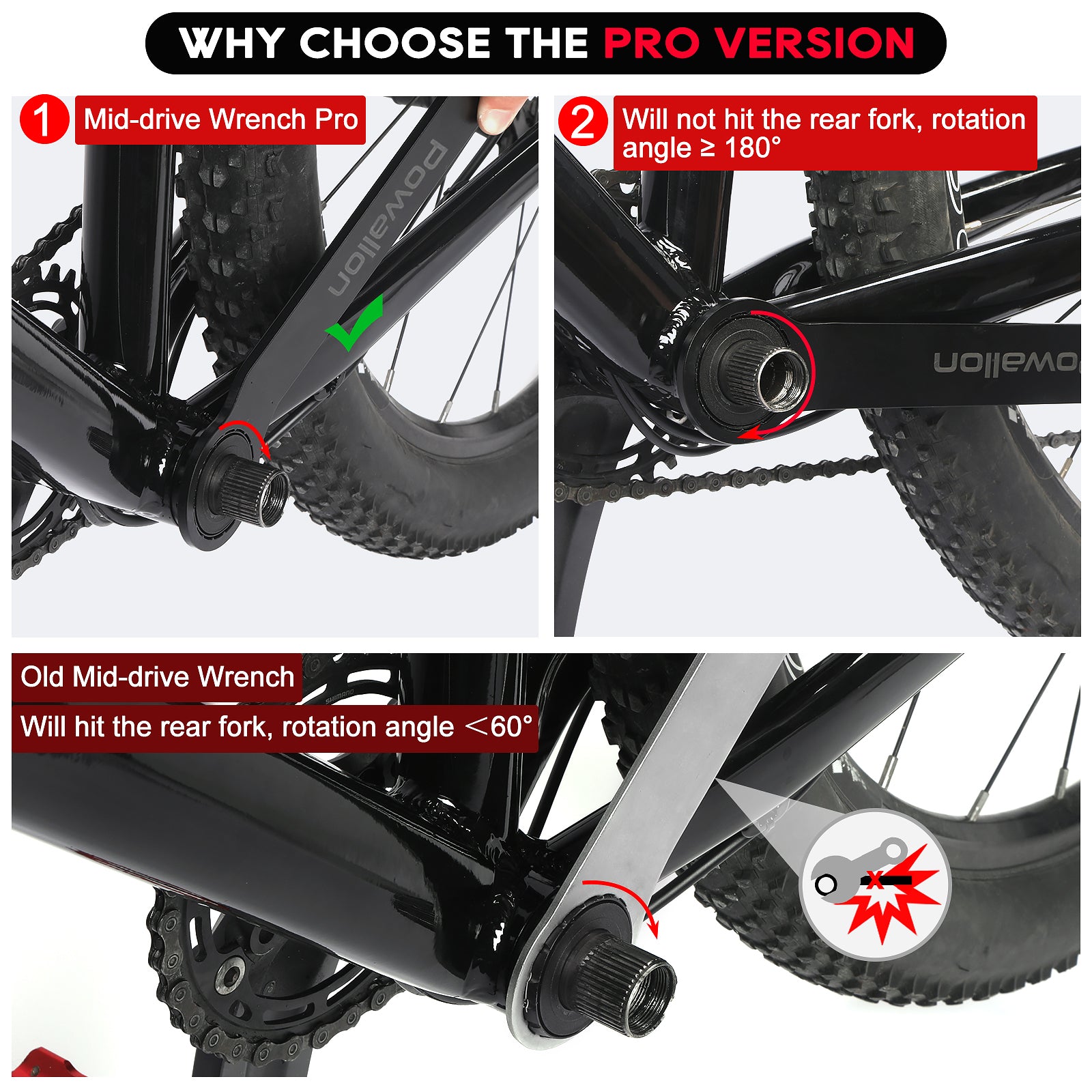 Powallon PRO BAFANG TONGSHENG Mid-drive Motor Installation Tool Wrench - Powallon