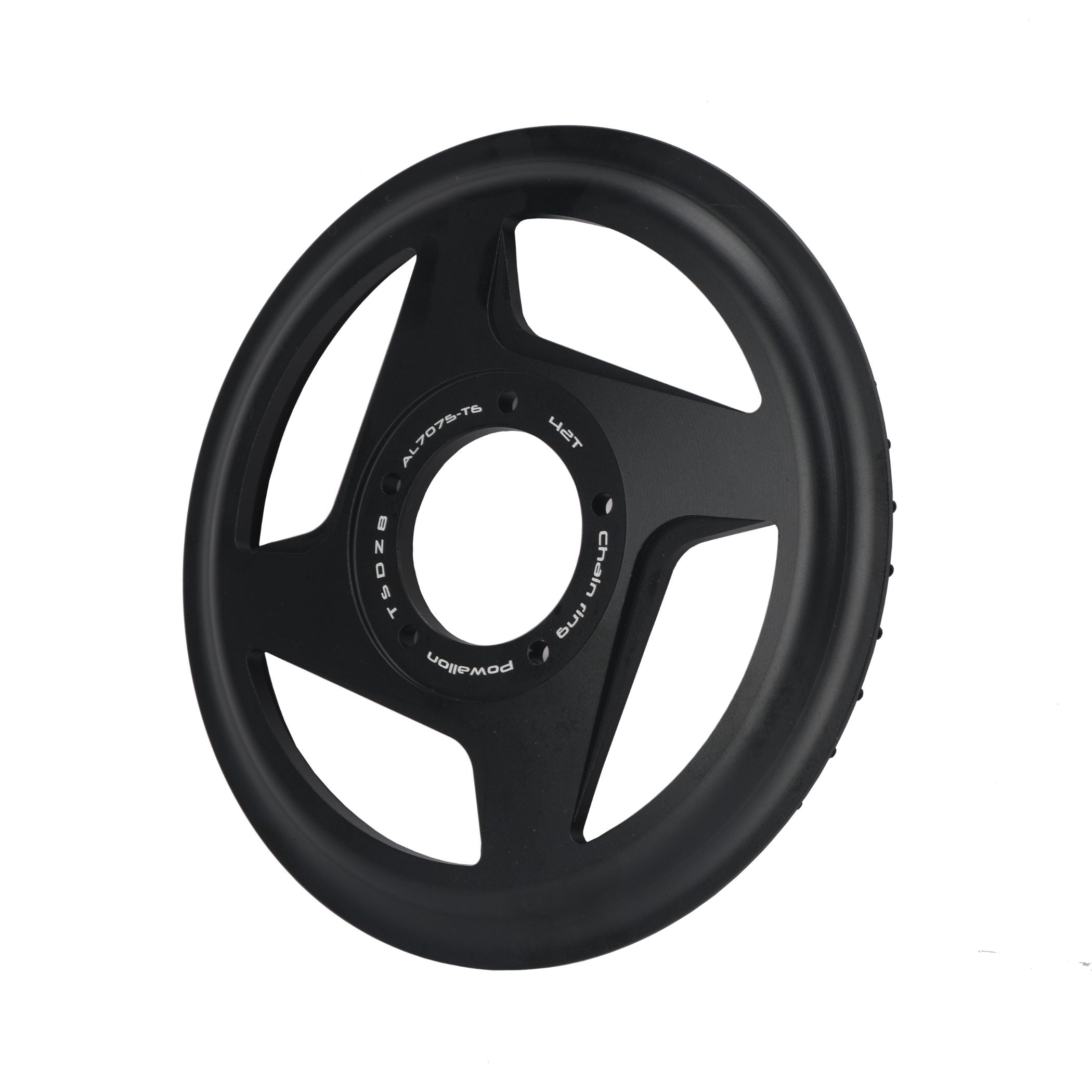 42T Offset Chainring for TSDZ8, Integrated Chainring with Guard from powallon