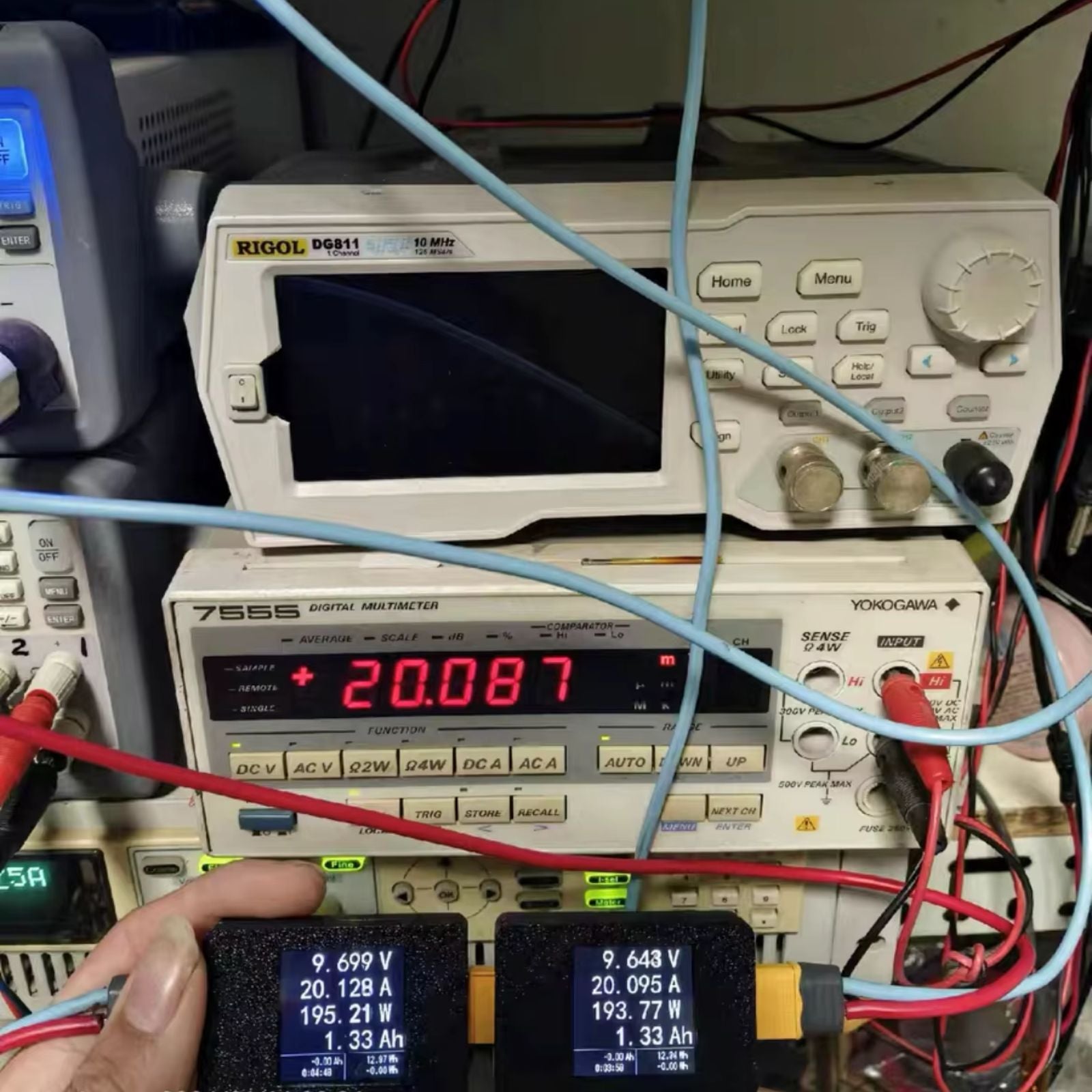 25A 8-150V Bidirectional DC Voltage Current Meter Power Tester - Powallon