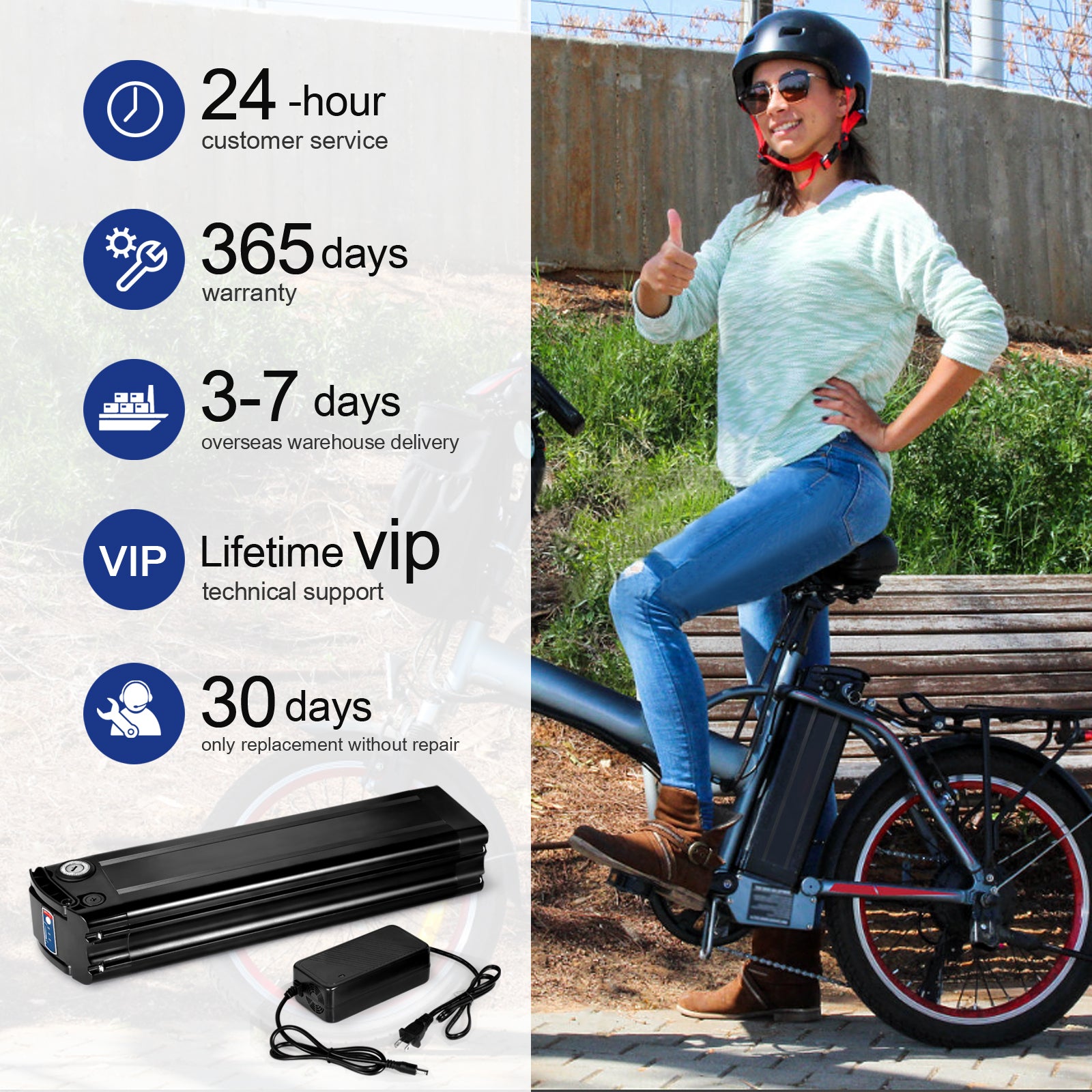 Powallon 48V 36V 10Ah 13Ah 15Ah 17.4Ah 17.5Ah 19.2Ah Ebike Battery Sliver Fish Battery with USB Port Electric Bike Battery for 250W/350W/500W/700W/900W/1000w Motor Electric Bicycle Lithium-Ion Battery - Powallon