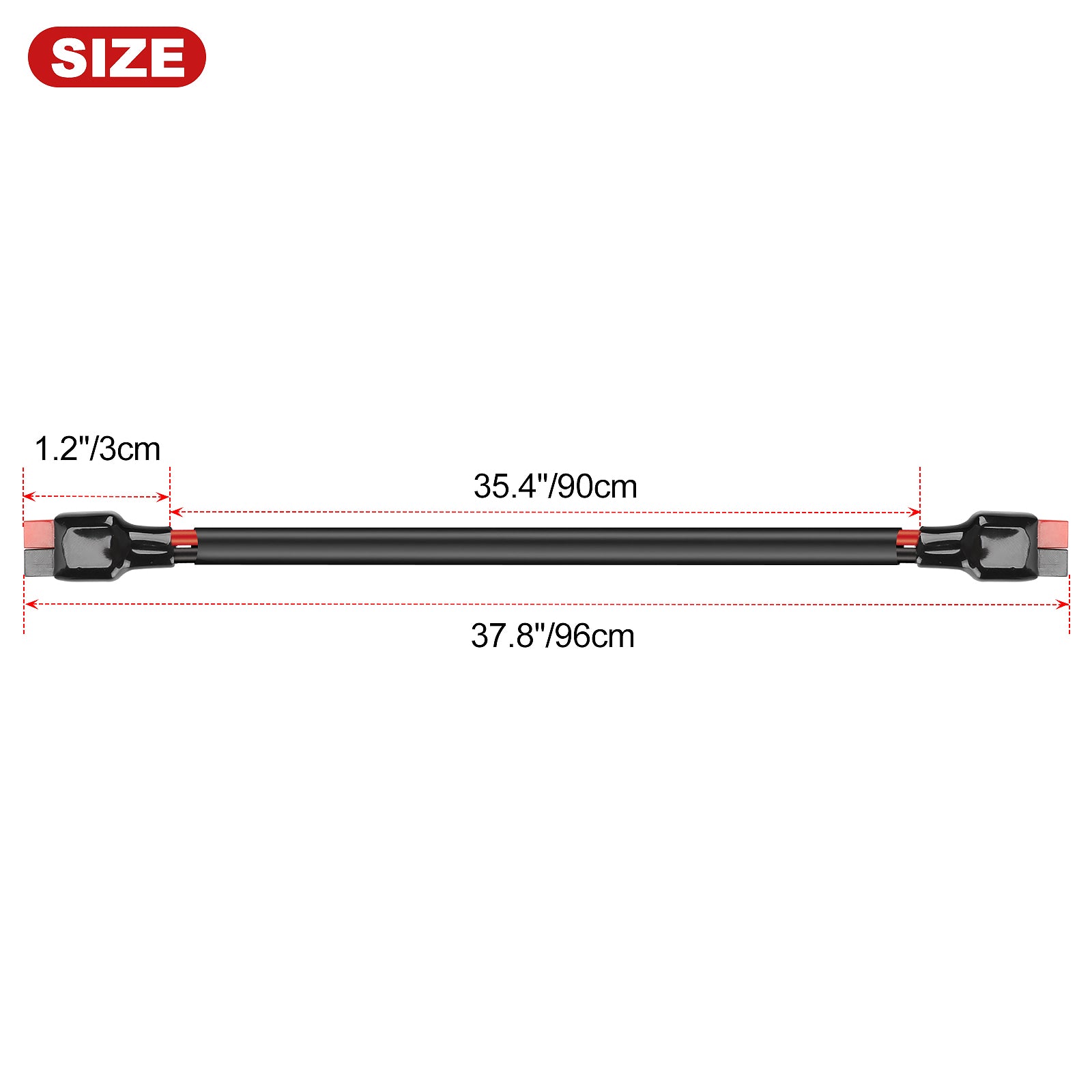 Anderson to Anderson Extension Cable size and length