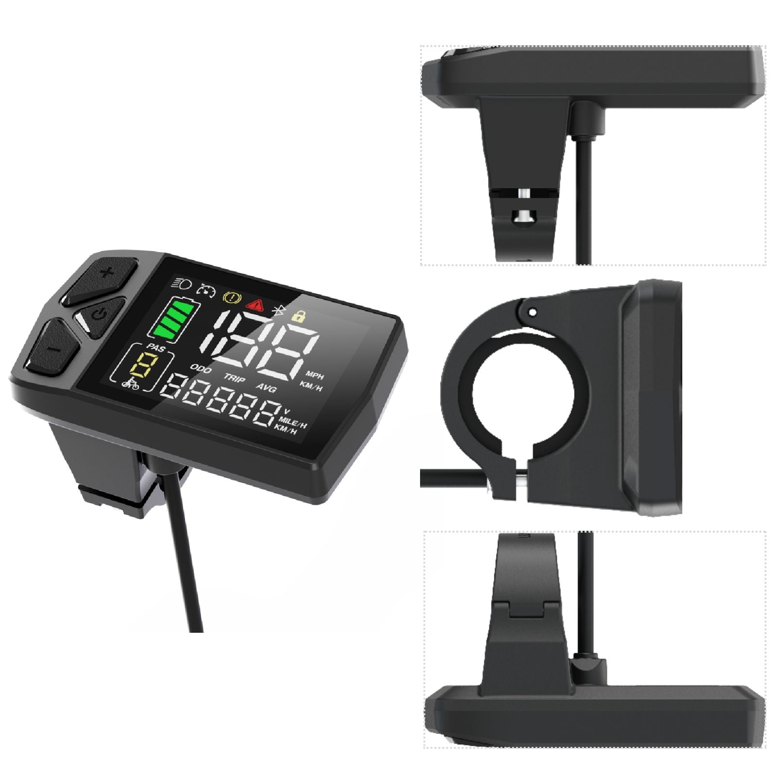 L02 Smart EBIKE Display for BAFANG Mid-Drive and G062 G0900 Hub Motor - Powallon