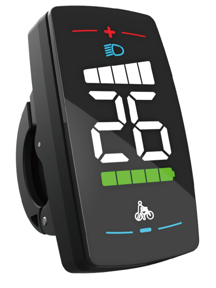 Powallon QQ8 is an entry-level display for Tongsheng TSDZ8, TSDZ2, and TSDZ2B mid-drive motors. Featuring a 2.8” screen, PAS level, speed, battery, error code, and auto-off. Compact hidden buttons save handlebar space. Easy to install with waterproof 5-pin connector.