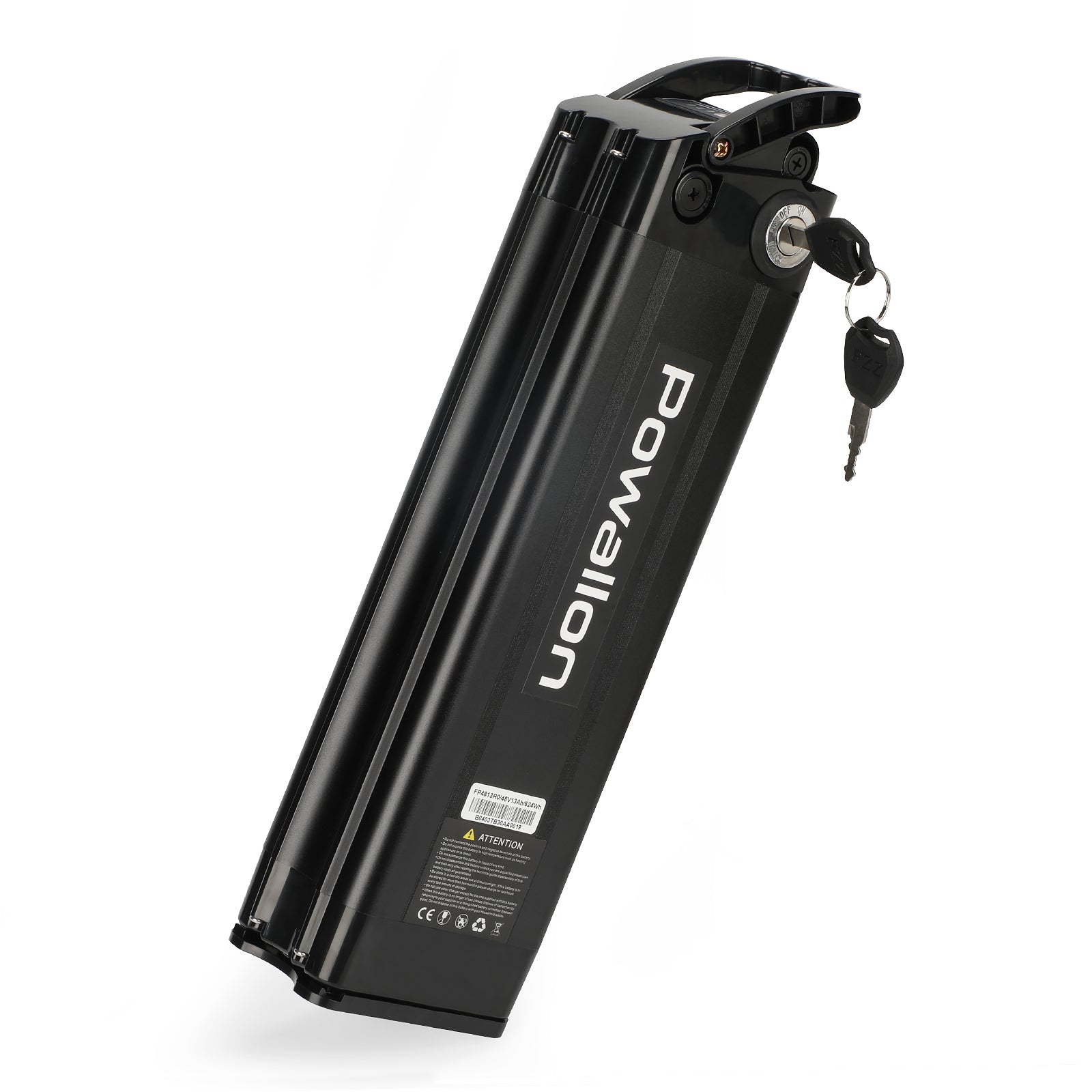 48V Seat Tube Ebike Battery - Silverfish | Multiple Sizes