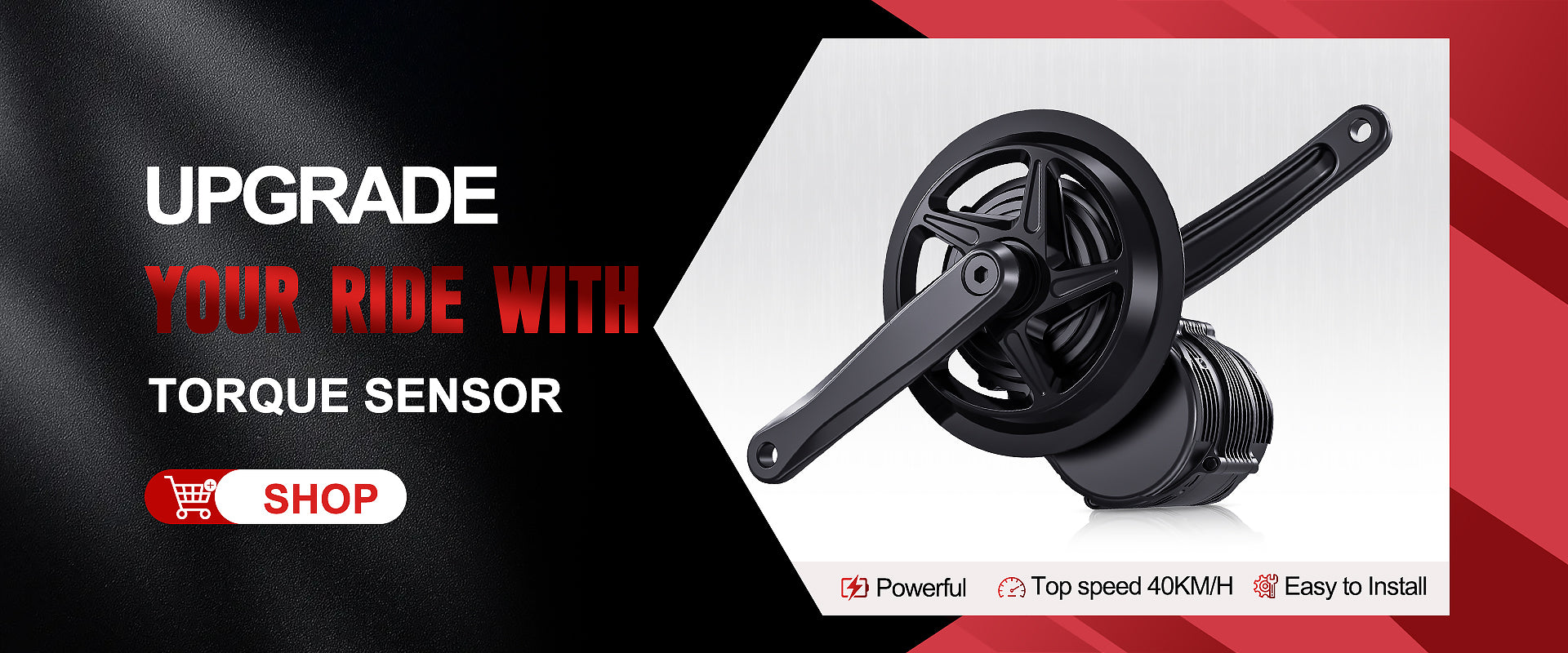 750W torque sensor mid drive Kit tongsheng