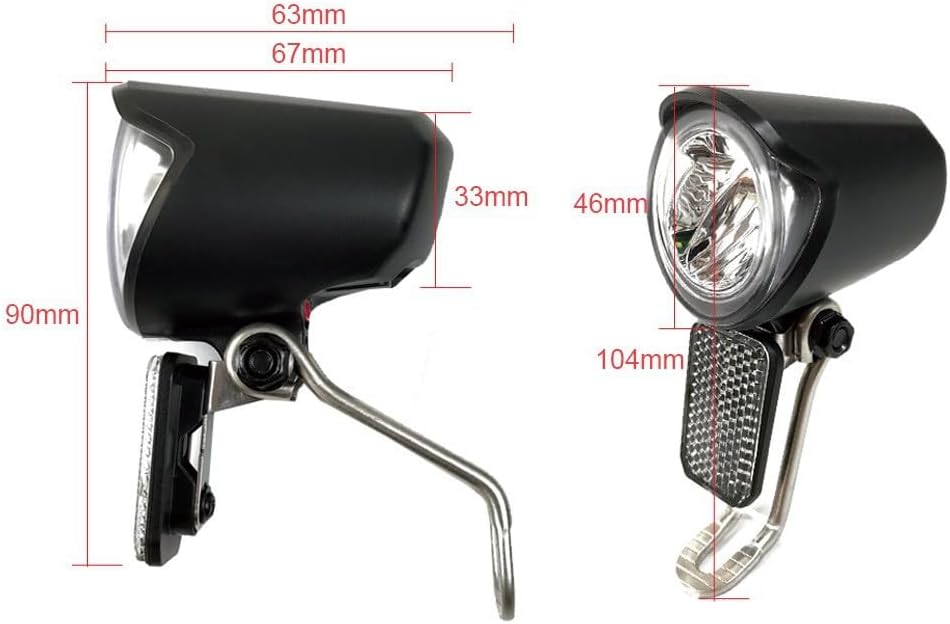 Headlight and Taillight Set for TONGSHENG TSDZ2B TSDZ8 - Powallon